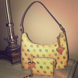 Original Dooney and Bourke tote and wallet